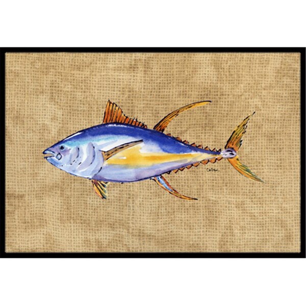 Carolines Treasures 18 x 27 In. Tuna Fish Indoor or Outdoor Mat 8817MAT - main
